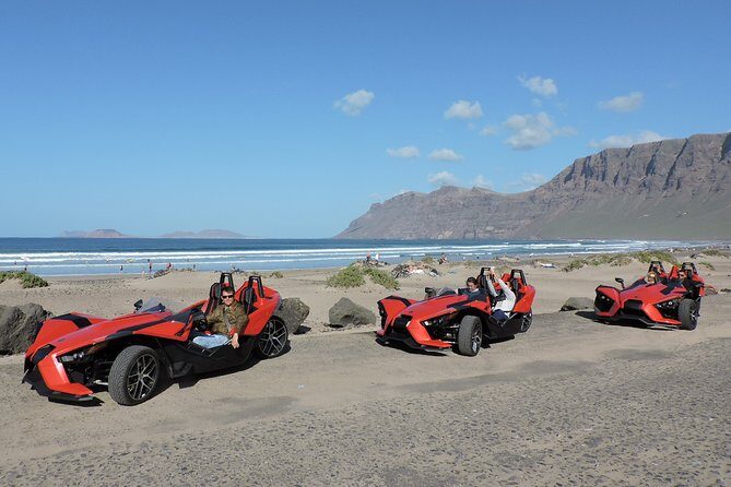 3 Hours Guided Tour with Polaris SLINGSHOT Around Lanzarote - Driving vs. Riding: Two Ways to Enjoy the Same Tour