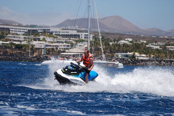 40min Jet Ski at Playa Quemada Lanzarote - Two-seater jet ski options: perfect for couples (and first-timers)