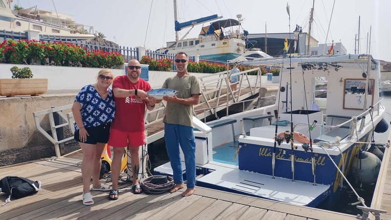 Bottom fishing & light trolling Puerto Calero, Lanzarote - What You’re Actually Likely to Catch (and Why It’s Not Guaranteed)