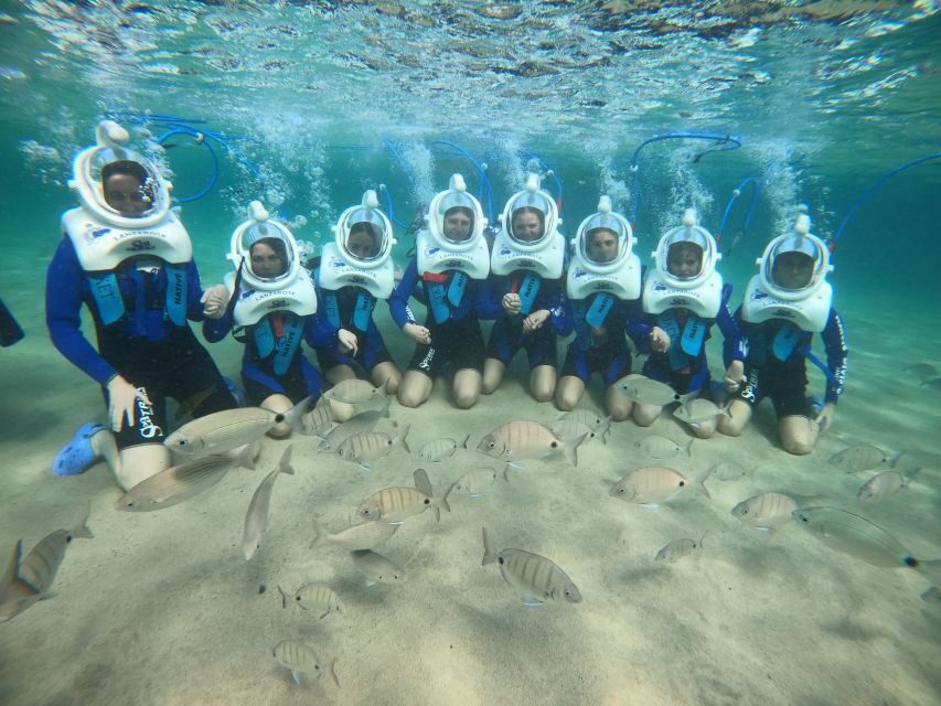 Costa Teguise : Underwater Sea Trek Experience - Sea Trek in Costa Teguise: walking underwater, weightless and calm