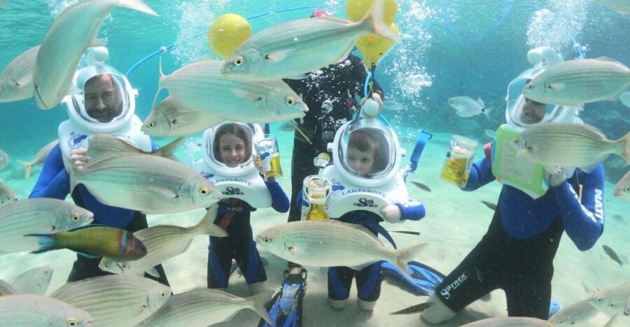 Costa Teguise : Underwater Sea Trek Experience - Safety and comfort: why the guides make the difference