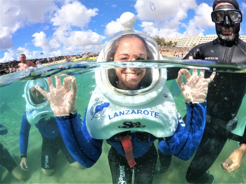 Costa Teguise : Underwater Sea Trek Experience - Seeing marine life up close without the guesswork