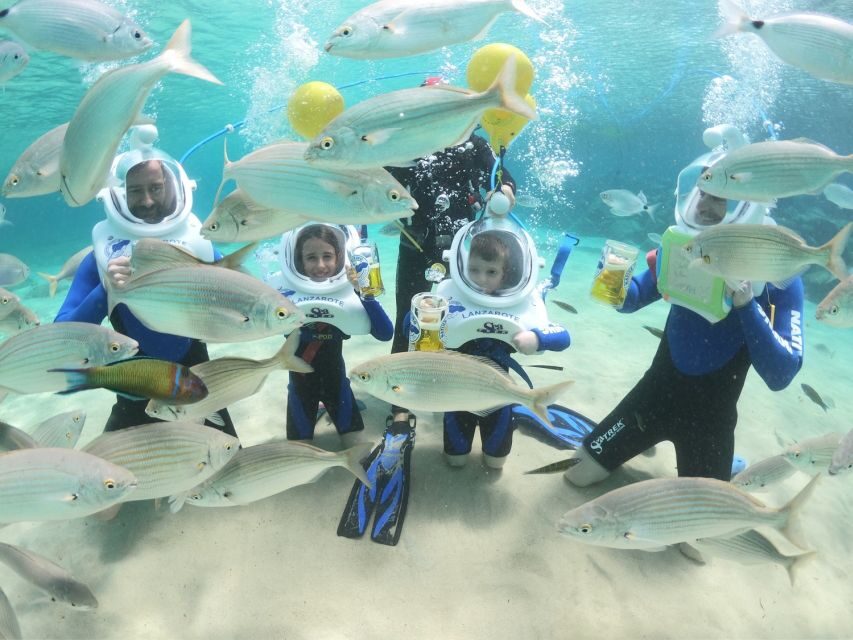 Costa Teguise : Underwater Sea Trek Experience - Who this is for: beginners, families, and the people who should skip it