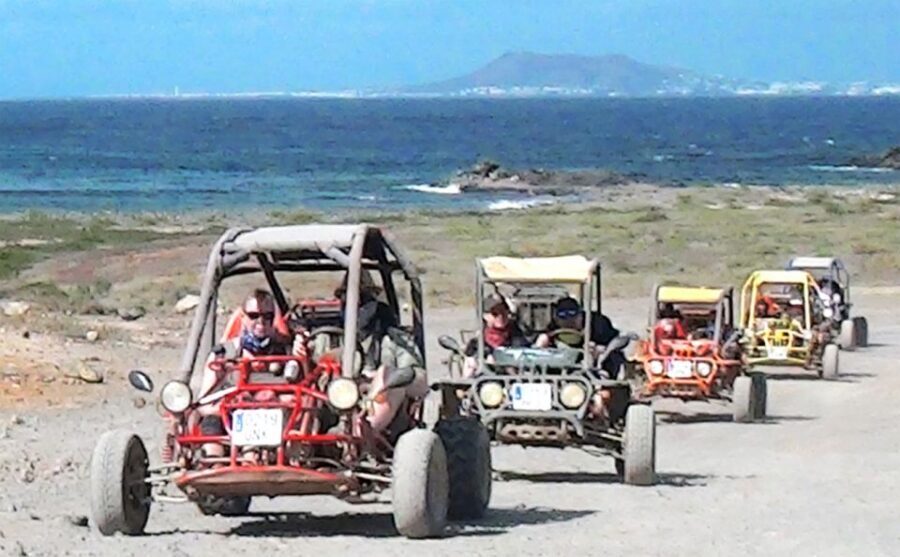 From Lanzarote: Corralejo Buggy Safari - Corralejo town visit: the sea-breeze break after the ride