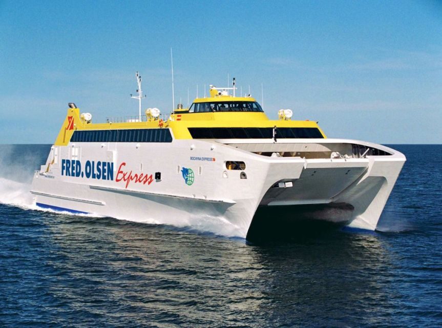 From Lanzarote: Round-Trip Ferry Transfer to Fuerteventura - The Fred Olsen crossing: fast, scenic, and easy to photograph