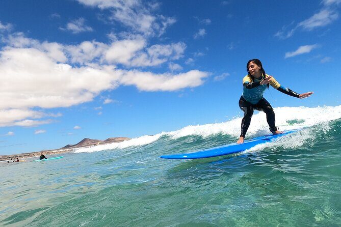 Group and private surf classes with a Certified Instructor in Lanzarote - Price and value: what $69.99 buys you in real coaching time