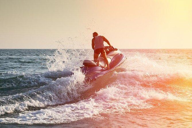 Individual Jet Ski In Playa Chica - 20 minutes on the water: speed, but with a boxed-in route
