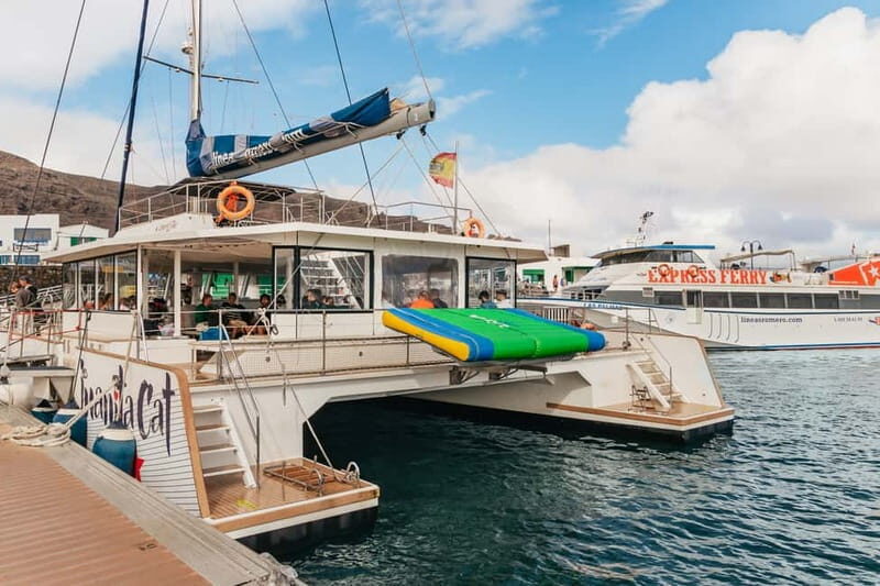 La Graciosa: Island Cruise with Lunch and Water Activities - French Beach Anchor Stop: Swimming, Snorkeling, and Kayaking