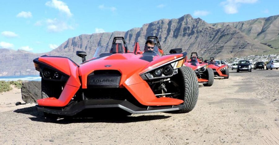 Lanzarote: 3-Hour Guided Polaris Slingshot Roadster Tour - Los Hervideros Photo Stop: Where Driver Changes Happen