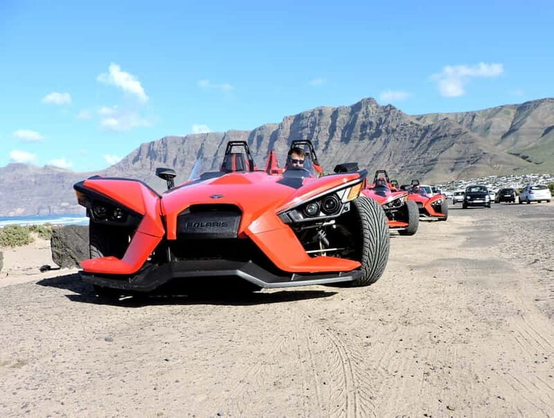 Lanzarote: 3-Hour Guided Polaris Slingshot Roadster Tour - First Lesson: Instructions, Rules, and Settling Into Manual Gears