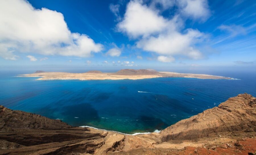Lanzarote Coast to Coast Tour - Ferry to La Graciosa: the north-coast views and the sun test
