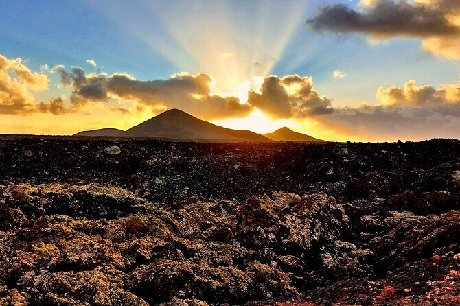 Lanzarote E-Bike Tour: Volcano Craters & Scenic Vineyards - La Geria vineyards: circular vines in volcanic ash
