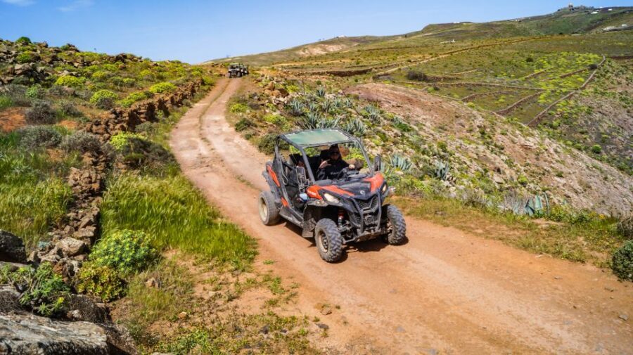 Lanzarote: Guided Off-Road Volcano Buggy Tour - Route breakdown: Guatiza quarries to Mala Dam and the climb to Peñas del Chache