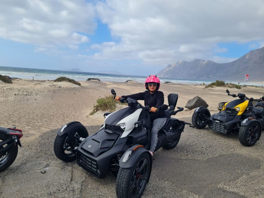 Lanzarote: Guided Tour on a Ryker - South Lanzarote route: Monumento, La Geria, and the wave-smacked coast
