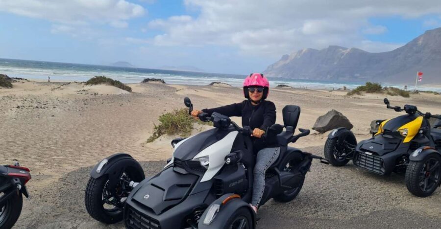 Lanzarote: Guided Tour on a Ryker - Riding comfort: wind, seat time, and how to avoid common annoyances