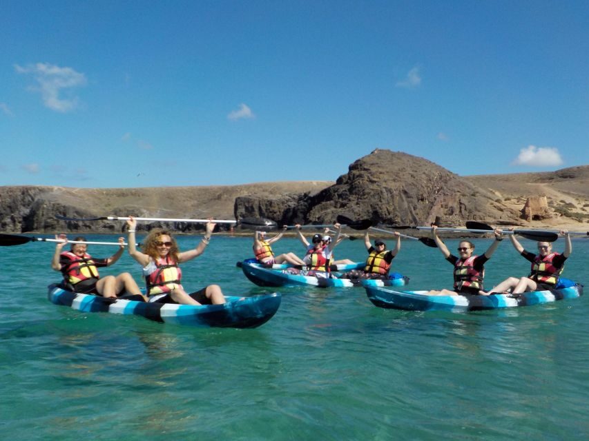Lanzarote: Kayak and Snorkelling at Papagayo Beach - Entering the Kayak World at Papagayo Beach
