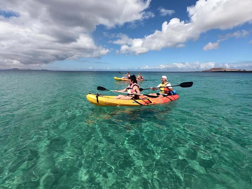 Lanzarote: Kayak and Snorkelling at Papagayo Beach - Arrival at Papagayo Beach: Snacks, Swim Time, and Snorkelling That Actually Delivers