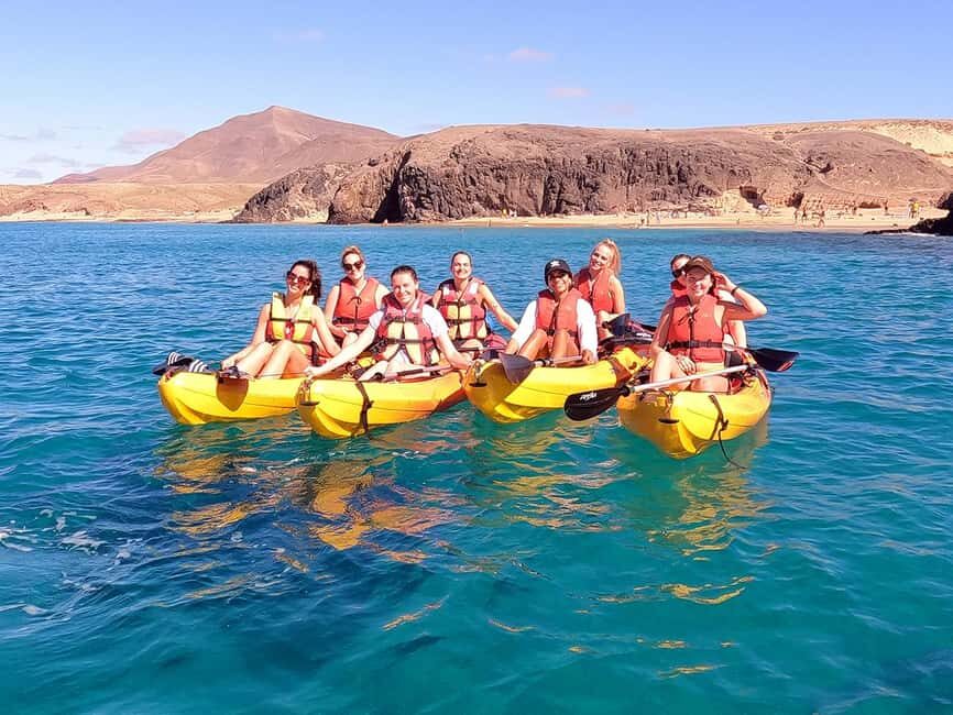 Lanzarote: Kayak and Snorkelling at Papagayo Beach - Safety Briefing and Paddling Technique (Where You Get Confidence Fast)