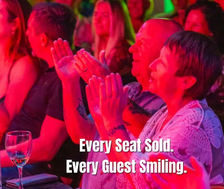 Lanzarote: MHT - Music Hall Tavern - Comedy Drag Dinner Show - The Show Itself: Live Singing, Dance, Comedy, and Stage Tech
