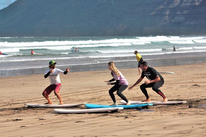 Lanzarote Surfing Session - Why Famara Beach Works for First-Time Surfers