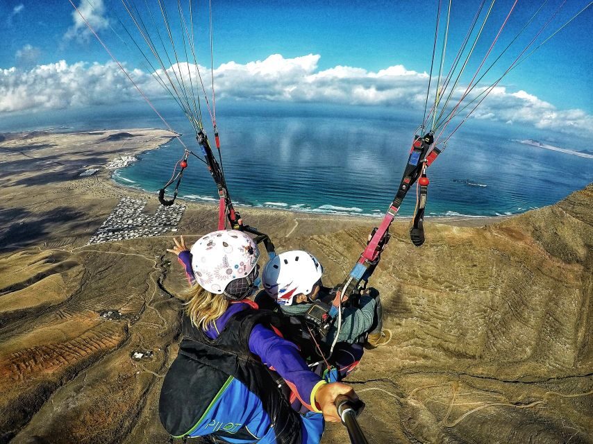 Lanzarote: Tandem Paragliding - How the timing works when weather is the boss