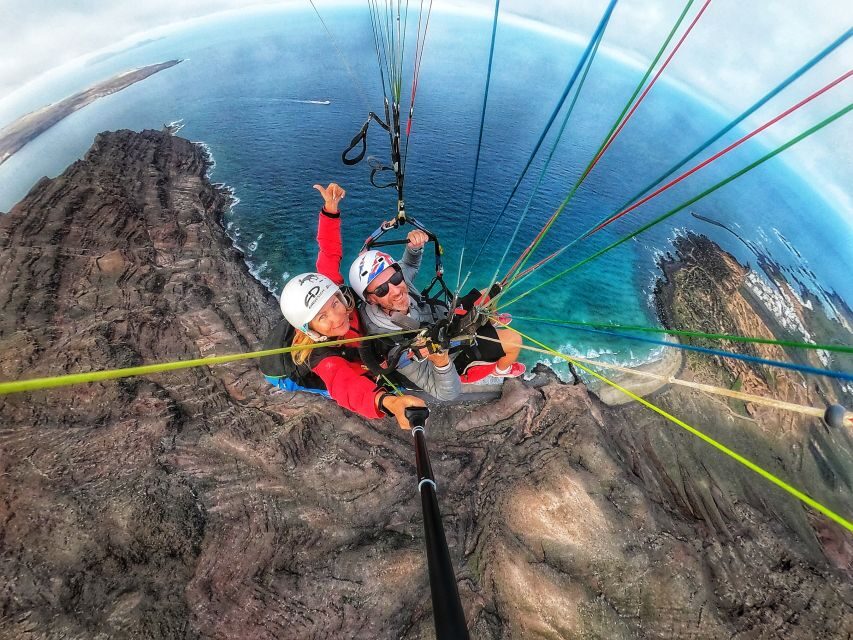 Lanzarote: Tandem Paragliding - The safety routine that keeps the experience fun