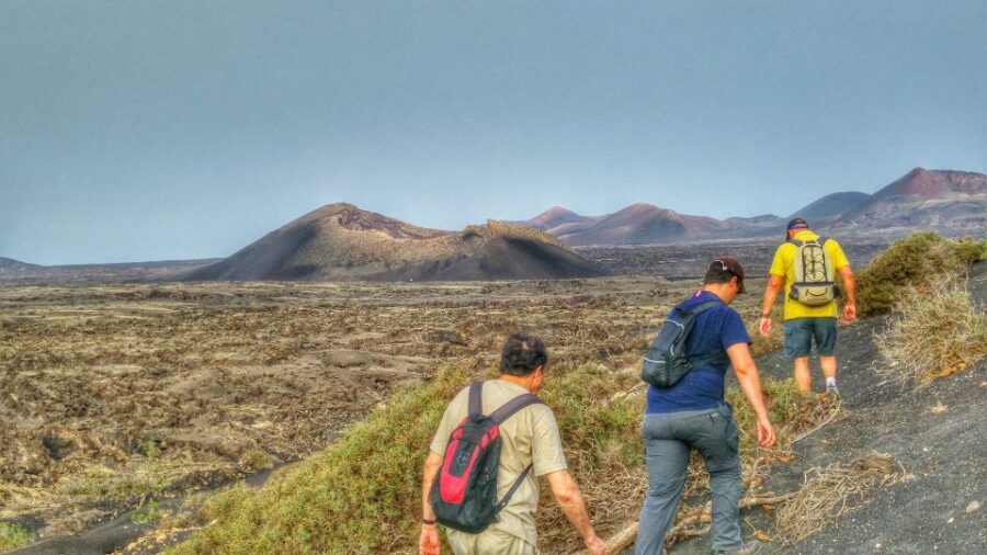 Lanzarote: Volcano Hike - Meeting at Camino Testeina and getting into the park