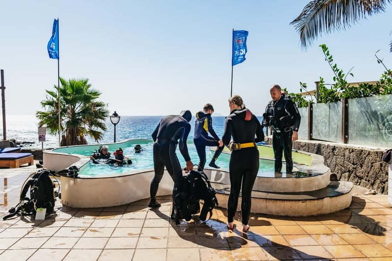 Museo Atlántico: Scuba Dive Lesson for Non-Certified Divers - Pool skills after the first sea time: what that practice is really for