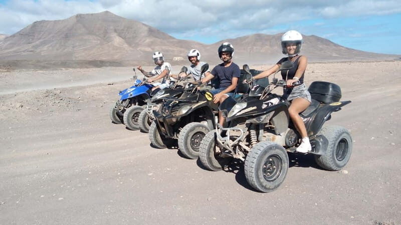 Playa Blanca: Guided Quad Bike Tour - Automatic quads and safety: what you’ll feel and what you’ll need