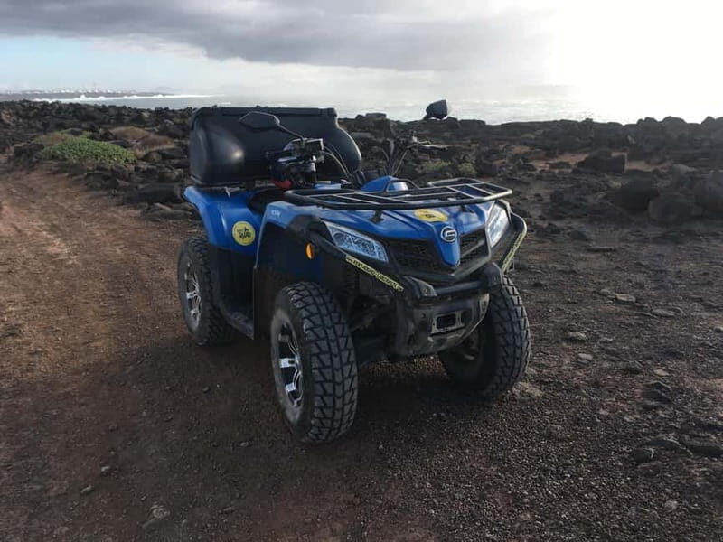 Playa Blanca: Guided Quad Bike Tour - What you do on the ground: lava desert track to ocean views