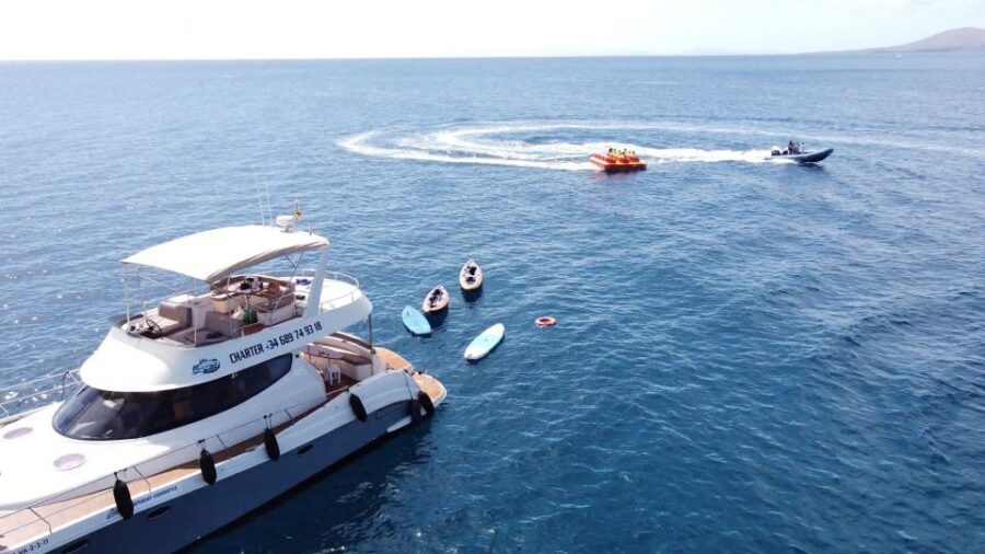 Puerto del Carmen: Catamaran Trip with Water Sports - The Scenic Cruising Route: Puerto Calero, Playa Quemada, and Playa Papagayo