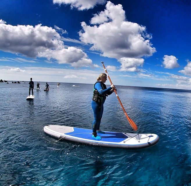 Puerto del Carmen: Stand Up Paddleboarding Class - Gliding Along the Coast: Views, Fish Spotting, and That Swim Moment