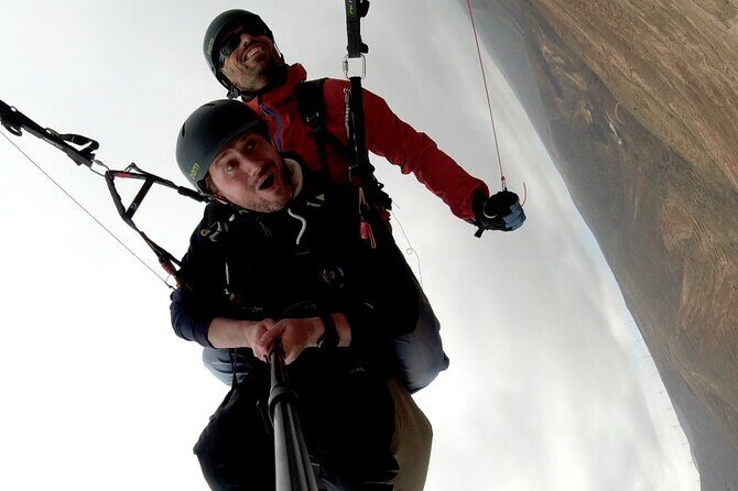 ROLLERCOASTER FLIGHT tandem paragliding Lanzarote with adrenalin - The Briefing and Your Pilot: What Swiss Alps Experience Means