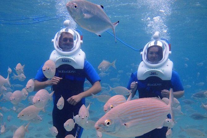 Sea Trek Diving Experience in Costa Teguise - The Sea Trek helmet walk: breathing, viewing, and what makes it different