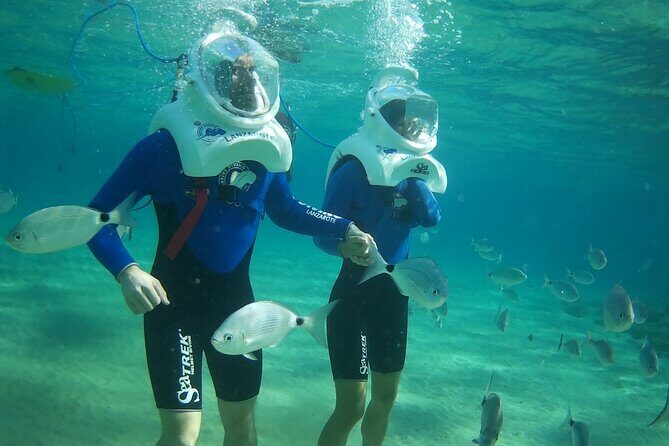 Sea Trek Diving Experience in Costa Teguise - Where you start and how pickup works around Costa Teguise and Puerto del Carmen