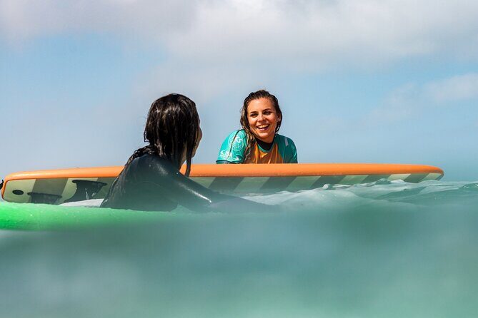 Surf Lesson for Beginners in Famara: Introduction in Surfing - Coaching you can understand (Mariano, Humberto, Borge, Garo, Jerry)