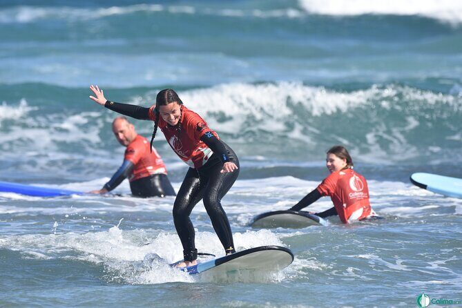 Surf lessons in Famara 9:15-14:30h (4 hours of class) - Who this surf lesson is best for