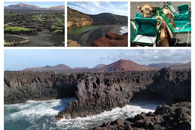 Timanfaya & Lanzarote Volcano Experience - El Lago Verde (Lago Verde) and El Golfo’s Sea-Filled Drama